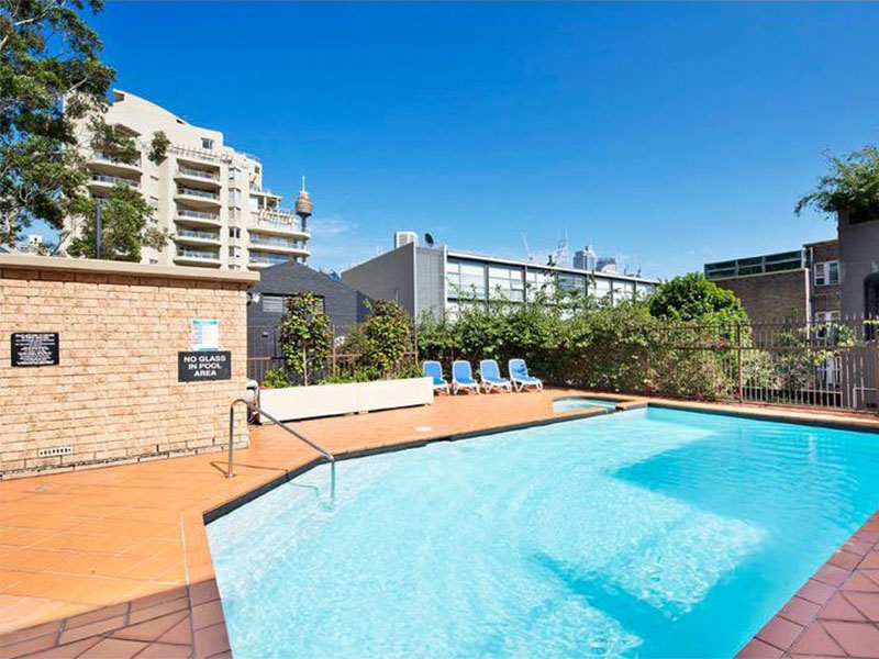 Home Buyers in Palmer St, Woolloomooloo, Sydney - Pool
