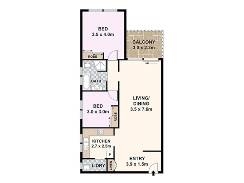  Home Buyers in Bondi Road, Bondi Beach, Sydney - Floor Plan