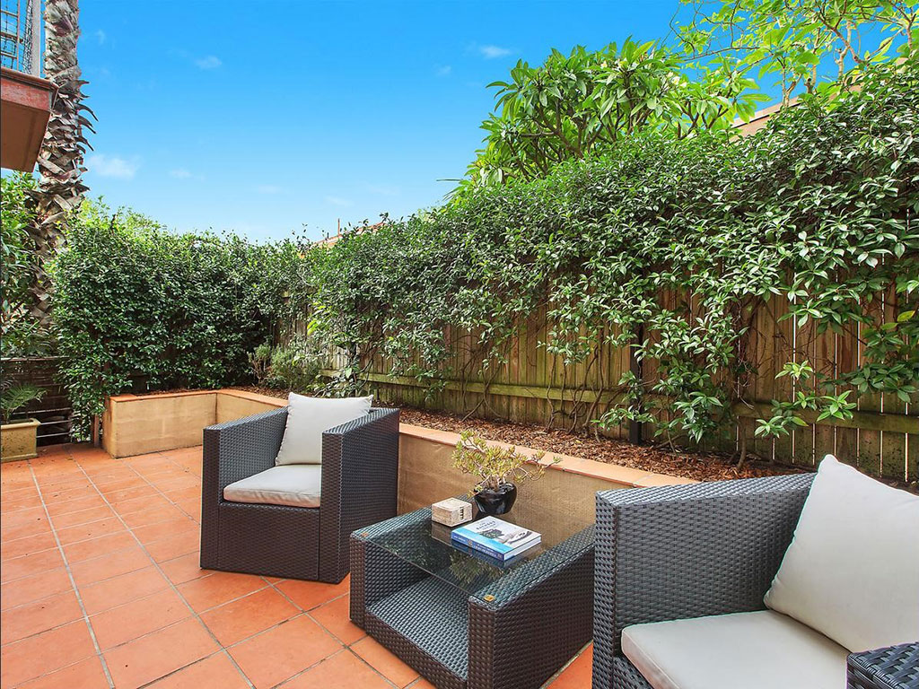 Buyers Agent Purchase in Roscoe St, Bondi Beach, Sydney - Backyard