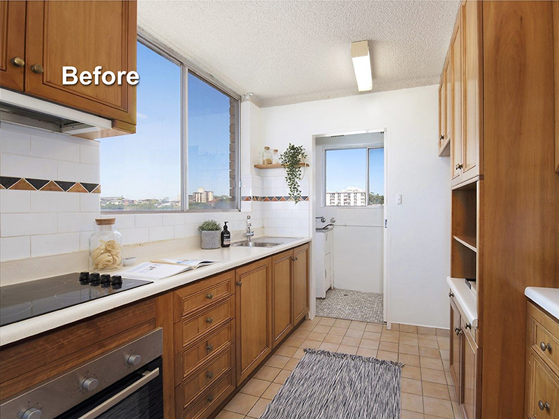 Renovation Purchase in Bondi Rd, Sydney - Kitchen Before