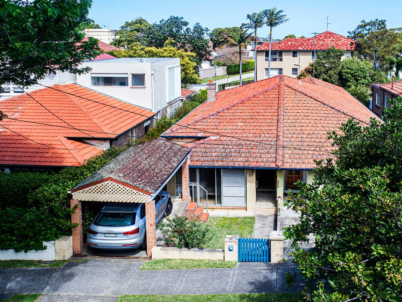 Buyers Agent Purchase in Kingsford, Sydney - Aerial View