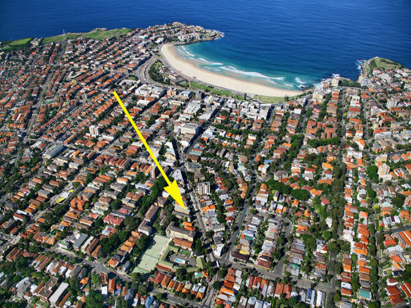 Investment Property in Obrien St, Bondi Beach, Sydney - Aerial View