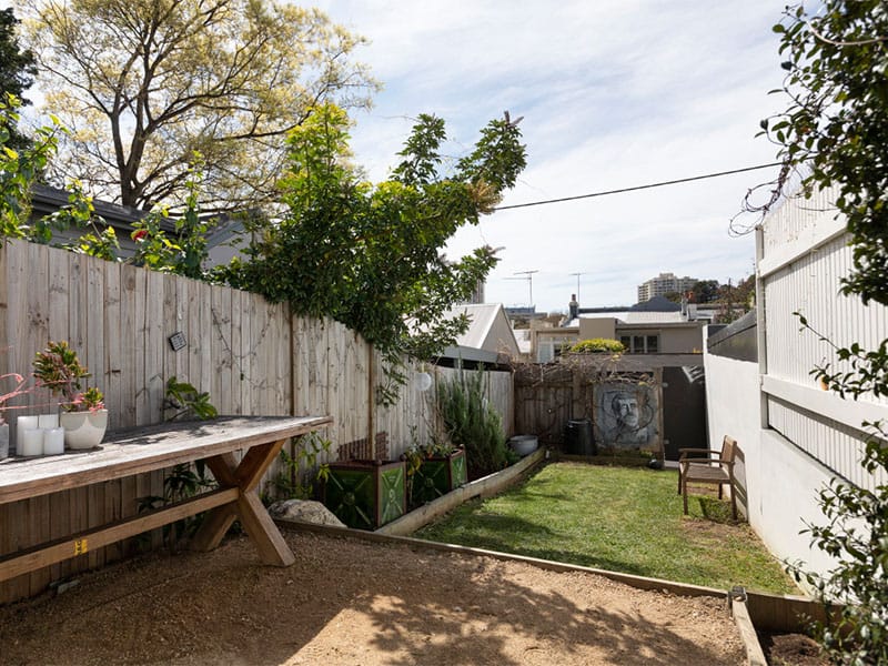 Home Buyers in Hargrave St, Paddington, Sydney - Backyard