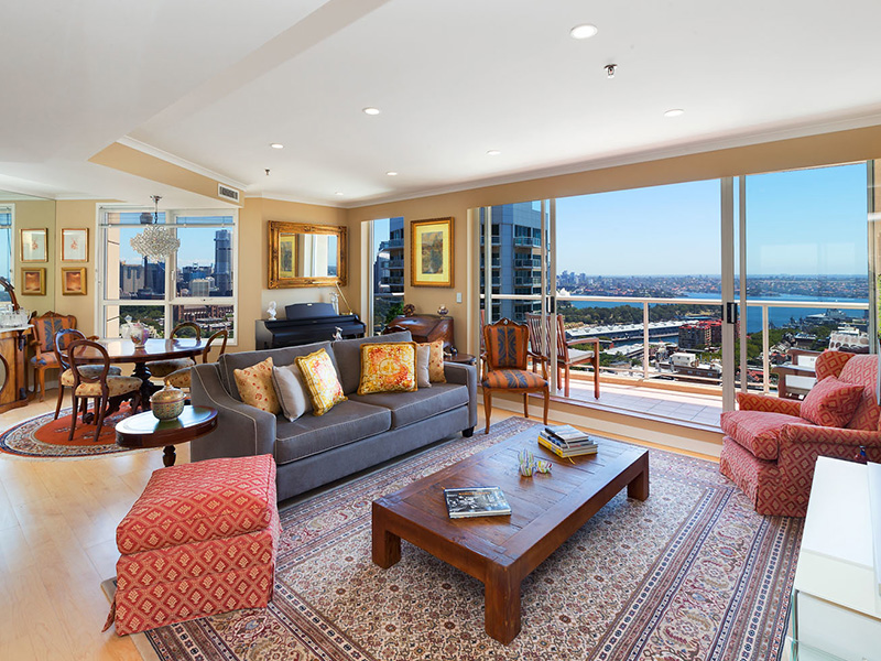 Buyers Agent Purchase in Rushcutters Bay, Sydney - Living Room