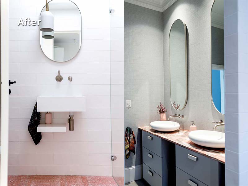 renovation by the park bathroom after