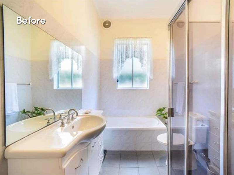 renovation by the park bathroom before