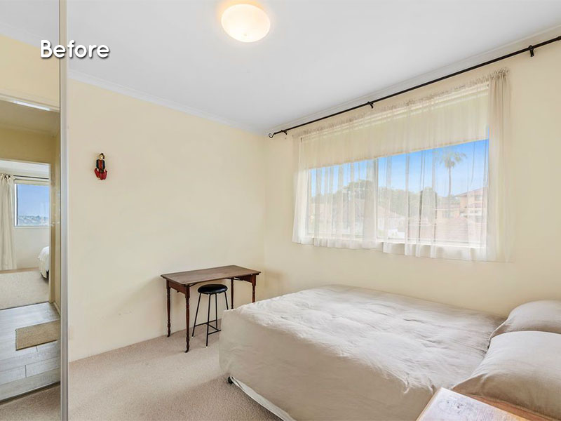 Rental Investment in Bondi Beach, Sydney - Bedroom Before