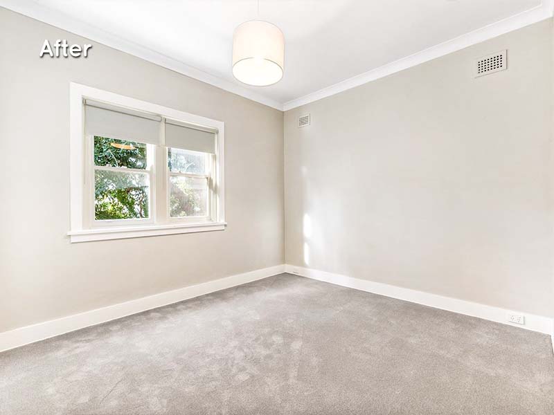 art deco renovation in bondi beach bedroom after