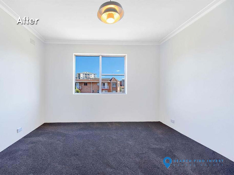 first investment property renovation project bed after