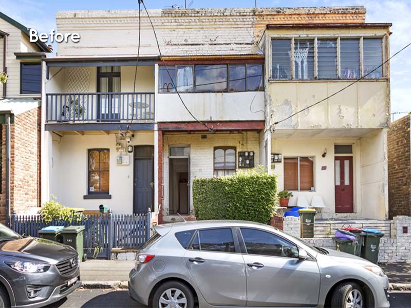 Renovation Purchase in Balmain, Inner West, Sydney - Facade Before