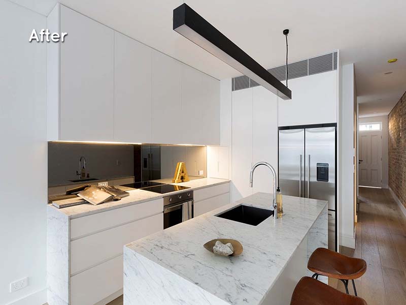 Renovation Purchase in Balmain, Inner West, Sydney - Living Room After