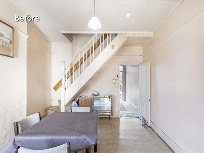 Renovation Purchase in Balmain, Inner West, Sydney - Living Room Before