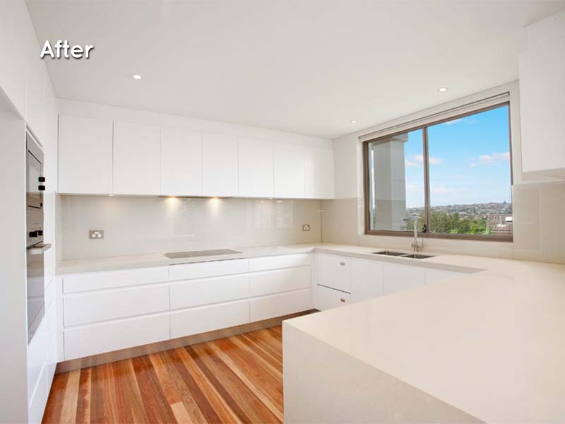 eastern suburbs home renovation kitchen after