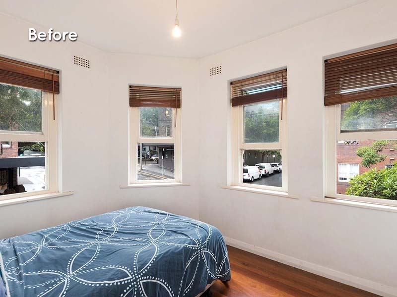 Renovation Purchase in Darlinghurst, Sydney - Bedroom Before