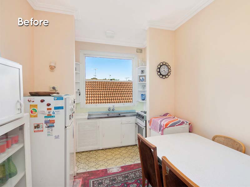 Renovation Purchase in Rose Bay, Sydney - Kitchen Before