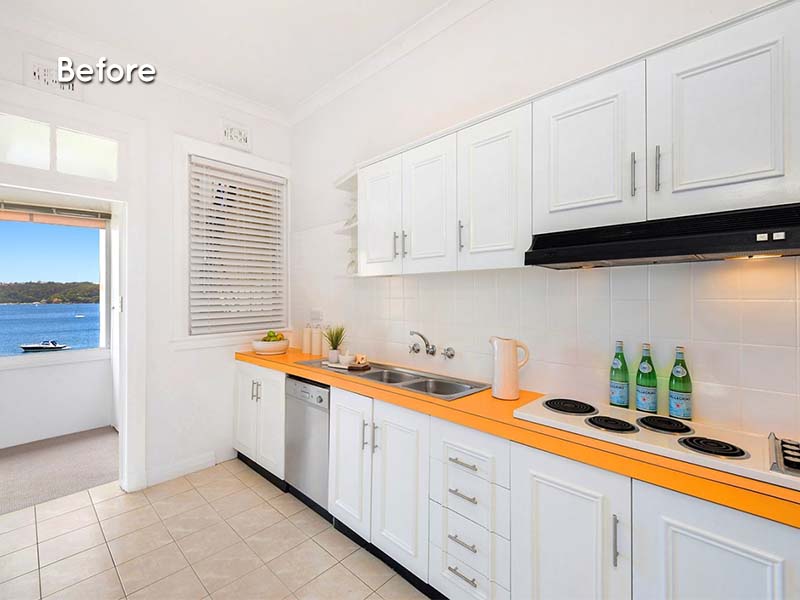 Apartment Redesign in Vaucluse, Sydney - Kitchen Before