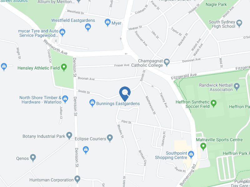 Buyers Agent Purchase in Rhodes St, Hillsdale, Sydney - Map
