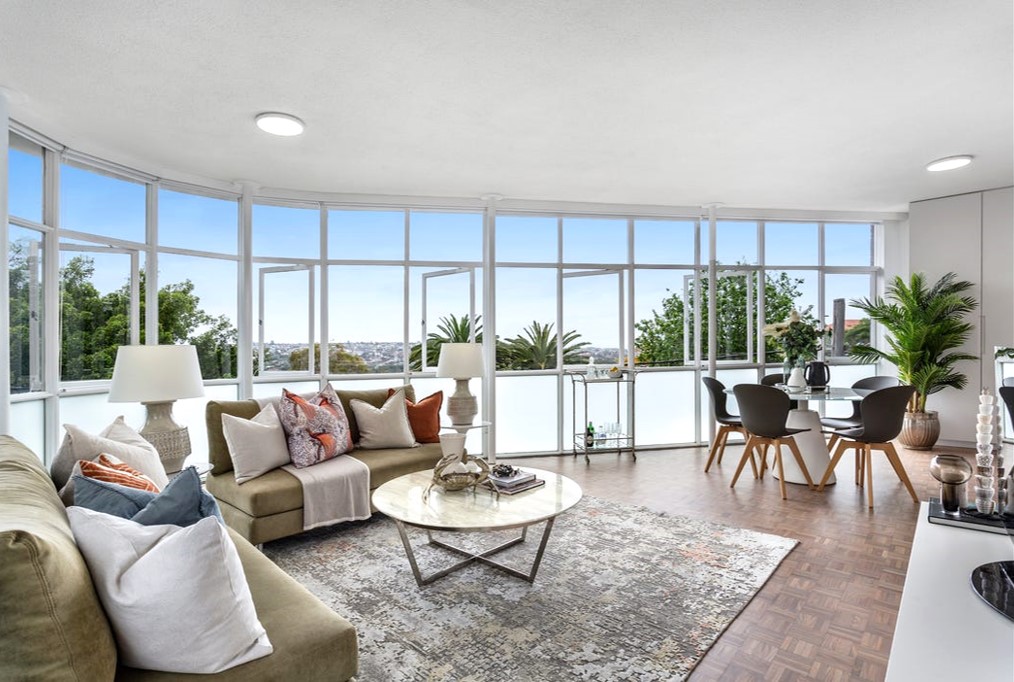 Buyers Agent Purchase – Drumalbyn Rd, Bellevue Hill, Sydney - Living Room