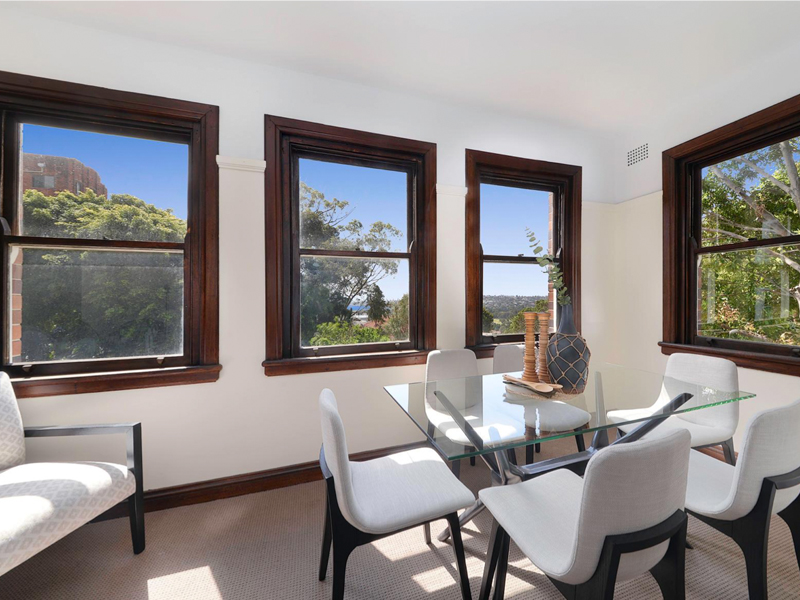 Buyers Agent Purchase – Apartment in Birriga Rd, Bellevue Hill, Sydney - Dining Room