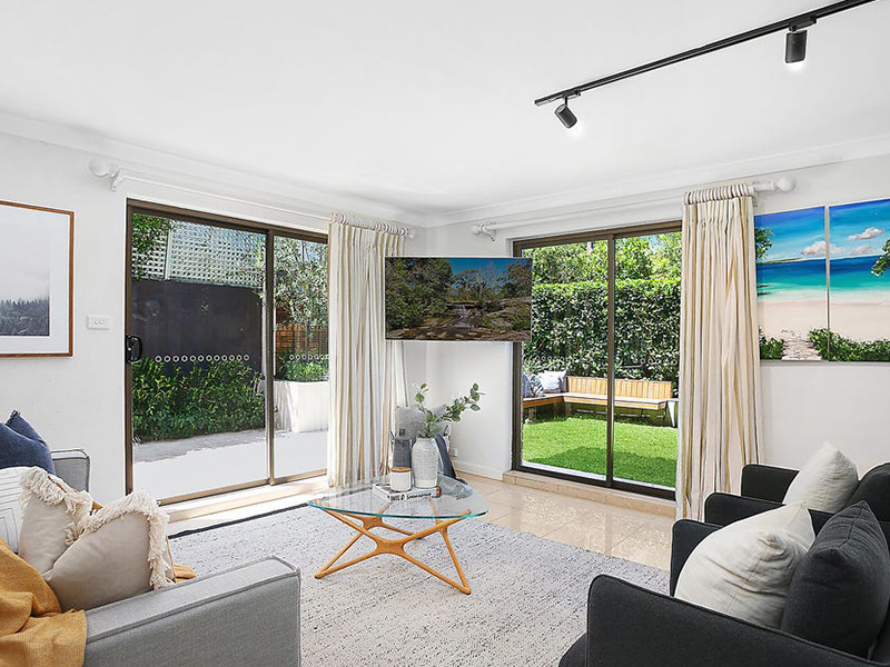 Buyers Agent Purchase – Clifton Rd, Clovelly, Sydney - Living Room