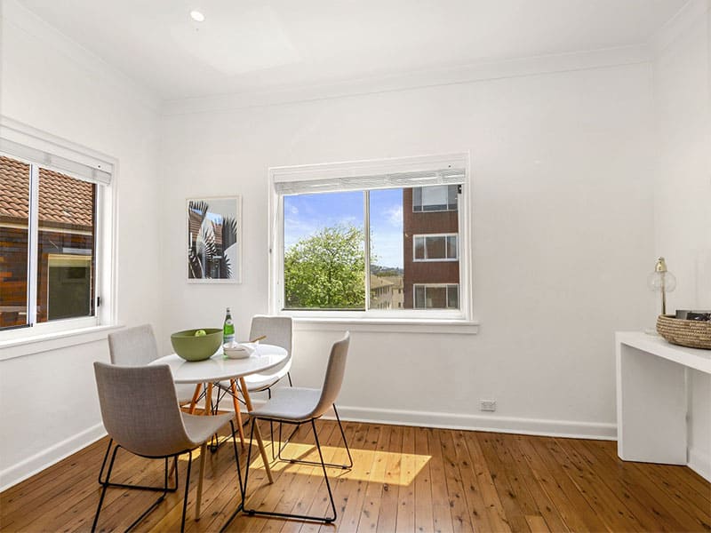 Buyers Agent Purchase – Military Rd, North Bondi, Sydney - Dining Room