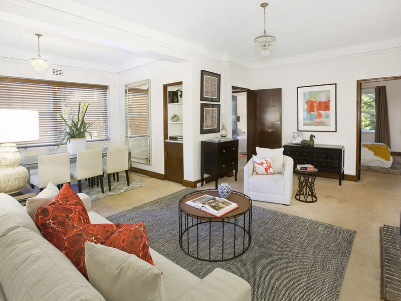Buyers Agent Purchase – Edgecliff, Sydney - Living Room