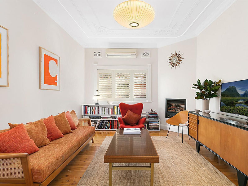 Buyers Agent Purchase – Waverly St., Randwick, Sydney - Living Room