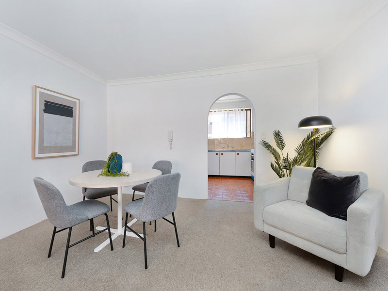Buyers Agent Purchase – Apartment in Kingsford, Sydney - Living Room
