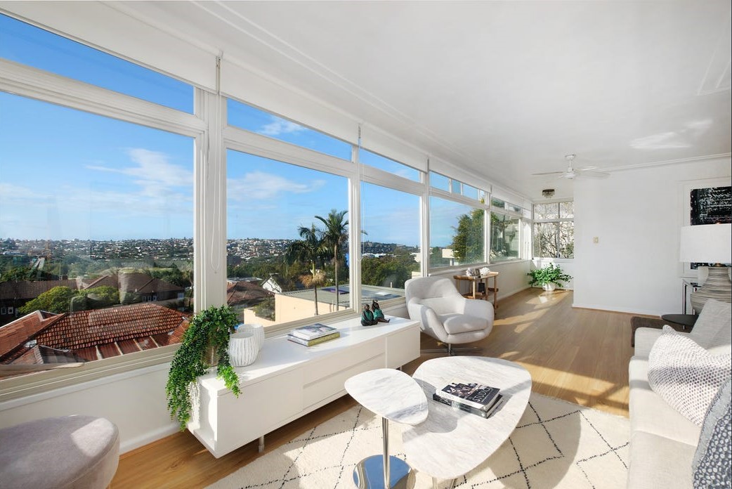 Buyers Agent Purchase – Apartment in Bellevue Hill, Eastern Suburbs, Sydney - Living Room