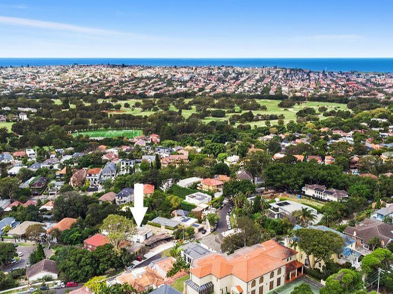 Buyers Agent Purchase - Apartment in Drumalbyn Rd, Bellevue Hill - Aerial View