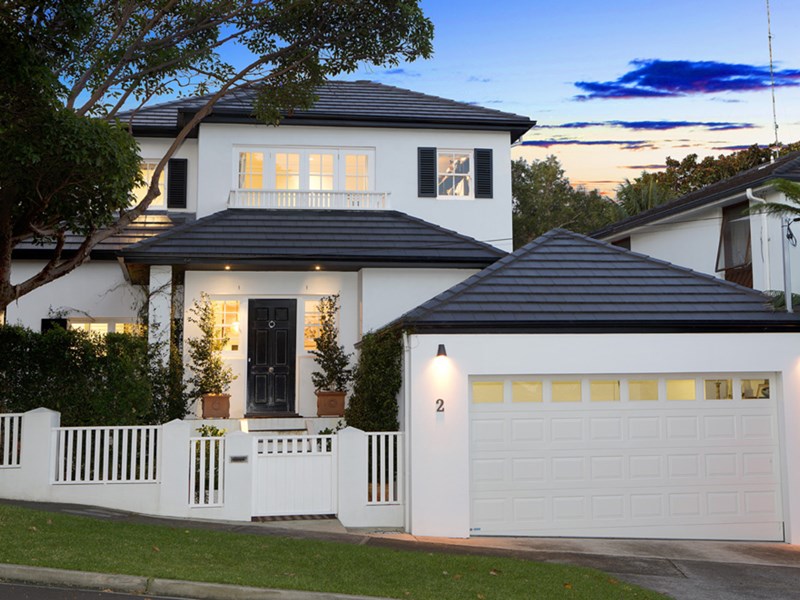 Exterior of a property in Rose Bay