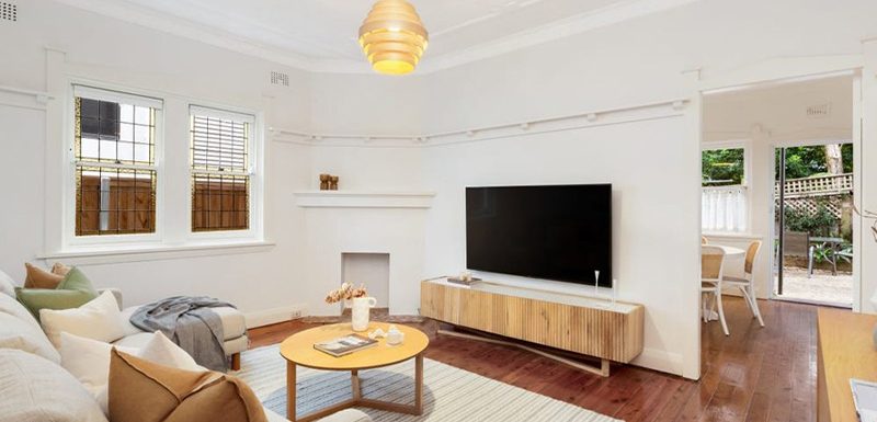 Living room interior side 1 of a Coogee Beaches property purchased by a buyer through a buyers agent
